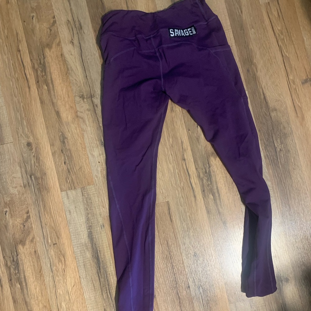 Savage purple leggings
